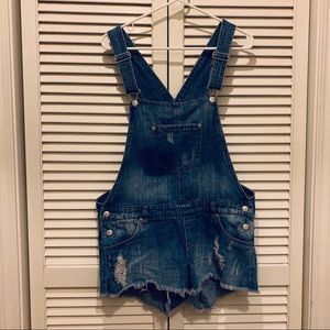 Denim overall sports